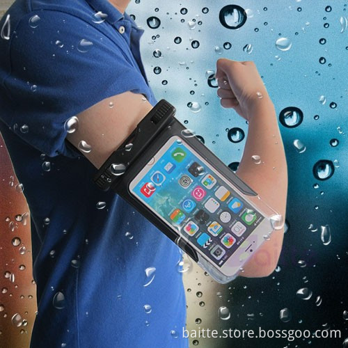 ECO material EU stander outdoor phone case waterproof armband case for Screen 6 inch